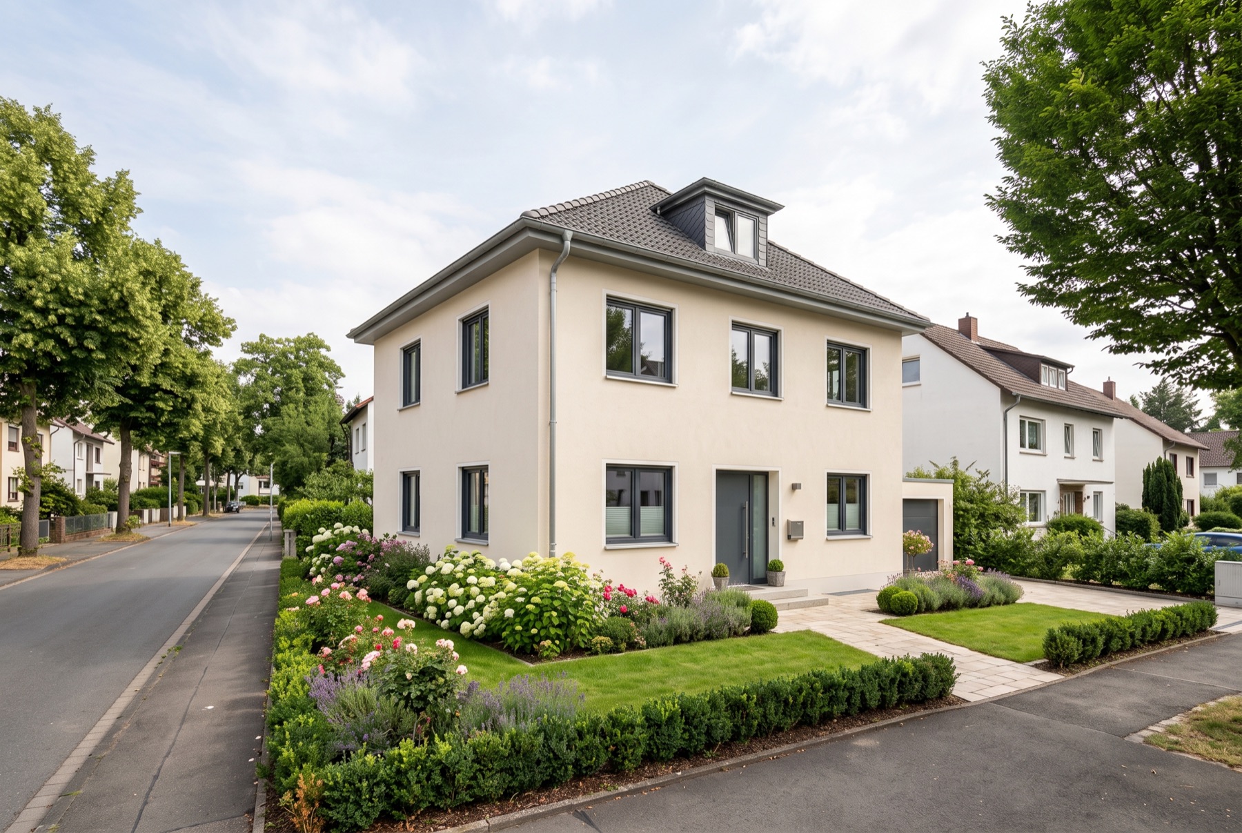 Saniertes Einfamilienhaus der 1950er-Jahre
